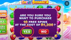 Функция Buy Bonus в Sweet Bonanza